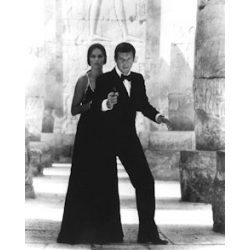 Spy Who Loved Me Roger Moore Barbara Bach Photo